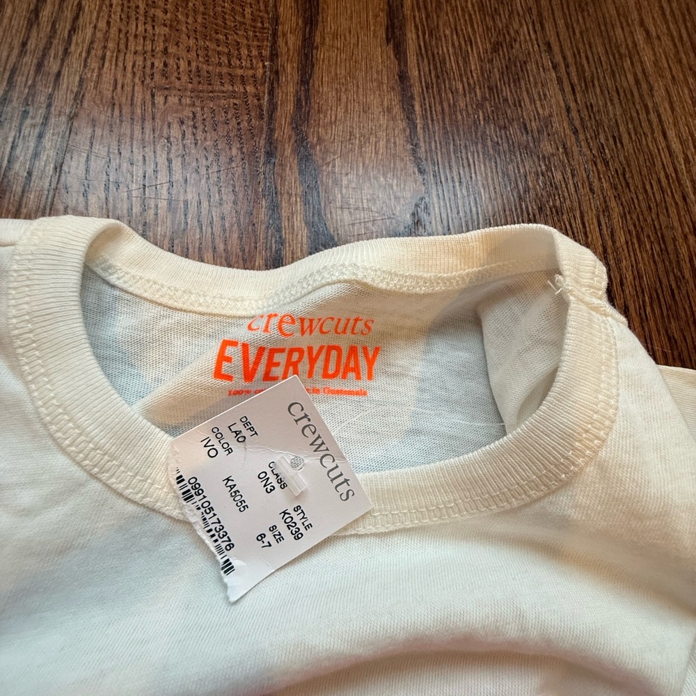 NEW Crewcuts Kind Human Tee 6-7 Years - Picture 5 of 5